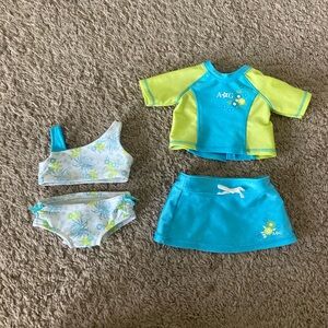 American Girl Accessories Doll Swimsuits Outfit Swimwear